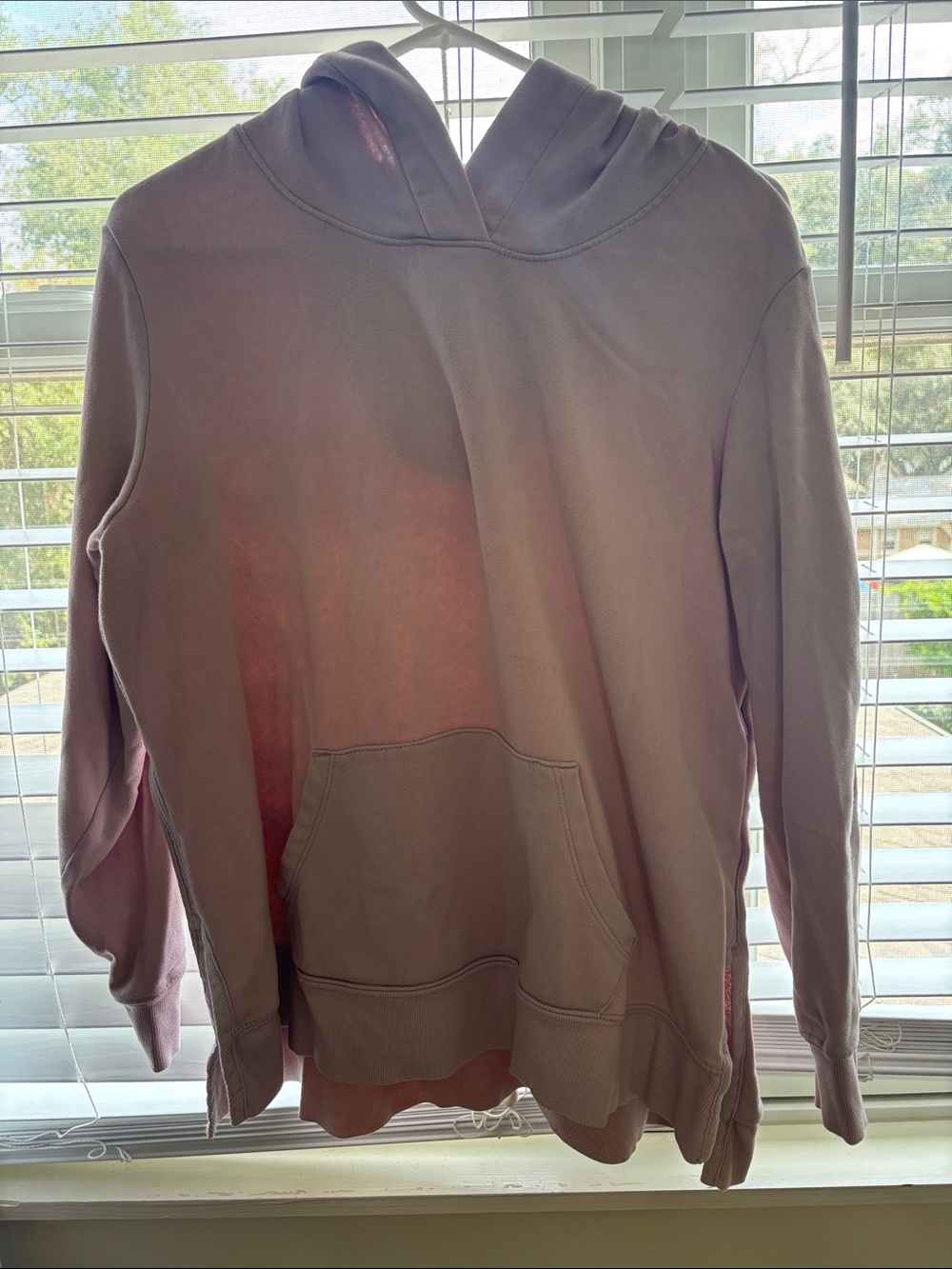 Men's Pullover Hoodie - Dusty Mauve